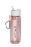 Butelka z filtrem do wody z 2-stopniową filtracją LifeStraw Go 0.65L - Coral