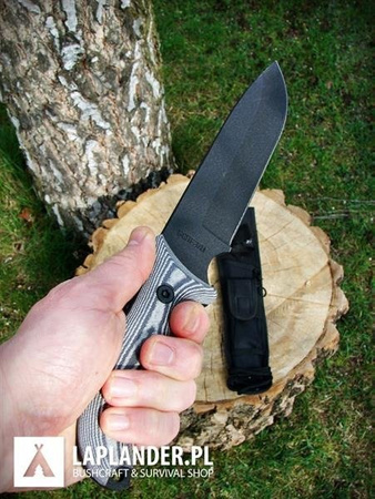 Nóż Schrade - Frontier Drop Point Fixed Blade - Micarta Handle - SCHF37M