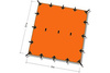 Płachta biwakowa - Tarp Superlight 3x2.9 - DD Hammocks - Orange