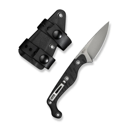 Nóż Civivi SŌKN Black G10, Stonewashed Nitro-V by Kyle Lamb (C22027-1)
