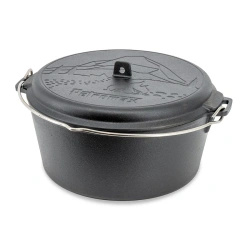 Kociołek żeliwny Petromax Dutch Oven FT9 Essential z płaskim dnem