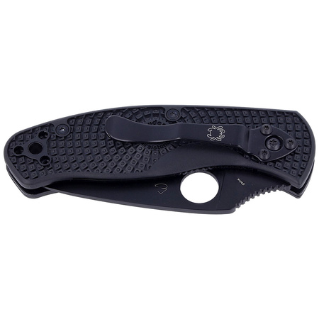 Nóż składany Spyderco Persistence Lightweight Black Blade Plain (C136PBBK)