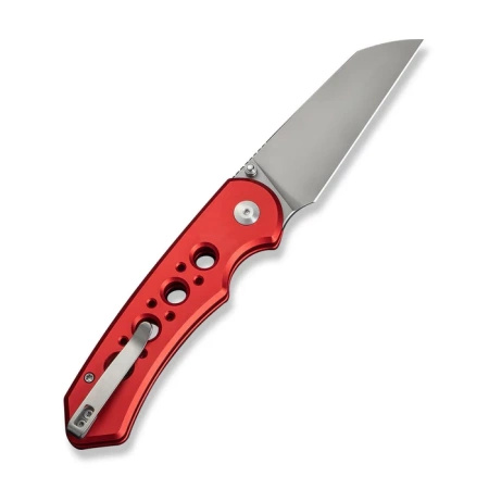 Nóż składany Civivi Pragma Prime Red Aluminium, Stonewashed 14C28N (C24067-2)