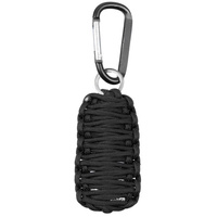 Fox Outdoor - Zestaw przetrwania - 11 elementów - Parachut Cord - Czarny - 27118A