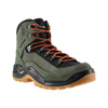 Buty Lowa Renegade GTX mid - zielono/pomarańczowe