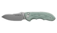 Nóż składany Viper Moon Teal Green Canvas Micarta, Stonewashed MagnaCut by Fabrizio Silvestrelli (V6010TE)