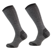 Comodo - Skarpety turystyczne Alpaca grube - szare