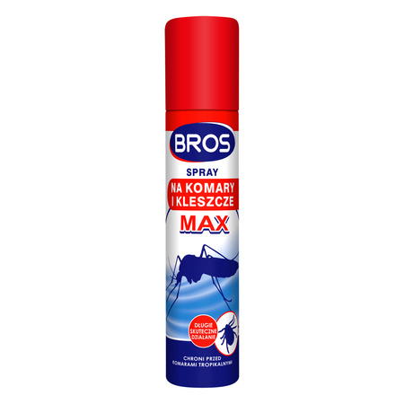 Bros - Spray na komary i kleszcze Max 90 ml