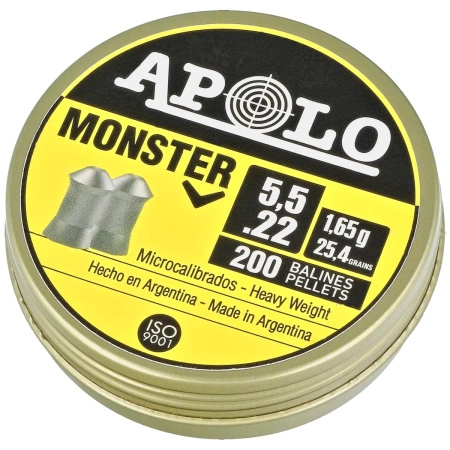 Apolo - Śrut Monster 5.51 mm, 200 szt. 1.65g/25.4gr (19931-1)