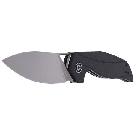 Nóż CIVIVI Anthropos Black G10 / Carbon Fiber, Satin Finish by Elijah Isham (C903BC)