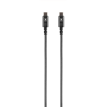 XTORM Kabel USB-C - USB-C PD (1m) czarny - XCX2071