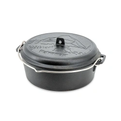 Kociołek żeliwny Petromax Dutch Oven FT4.5 Essential z płaskim dnem