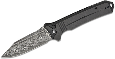 Nóż składany Civivi Neurohaptic Black G10/Carbon Fiber, Damascus (C23080-DS1)