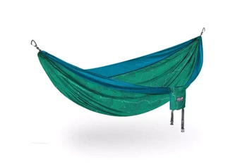Hamak turystyczny ENO DoubleNest PRINT Giving Back - Topo PCT/Teal