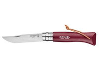 Nóż Opinel 8 Inox Colorama Burgundy