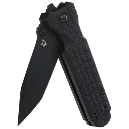 Nóż automatyczny Fox Predator Evolution Black FRN, Black Idroglider Niolox (FX-449 B)