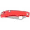 Nóż składany Spyderco Honeybee Red G10, Satin 12C27 (C137GRDP)