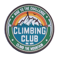 Fosco Industries - Naszywka 3D Climbing Club