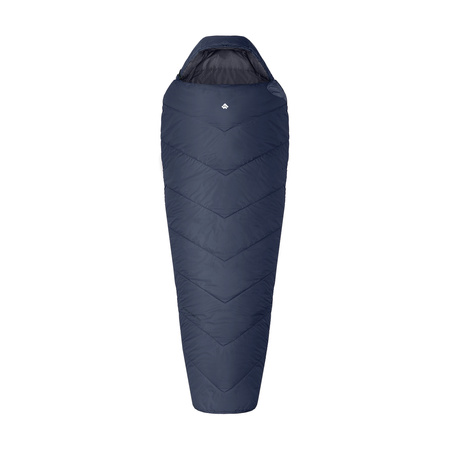 Alpinus - Śpiwór Fiber Pro 1100 dla praworęcznych - szary