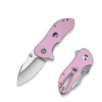 Nóż składany Civivi Gordo Powder Pink G10, Satin D2 by Peter Carey (C22018C-4)
