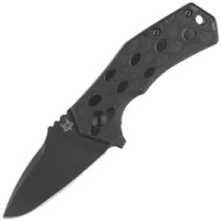 Nóż składany Fox Italico Black FRN, Black Top Shield N690Co by Alfredo Doricchi (FX-540 B)