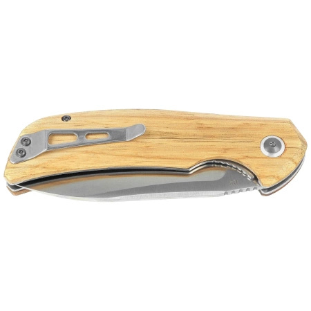 Nóż składany BlackFox Paradigma Zebra Wood, Satin D2 (BF-781 ZW)