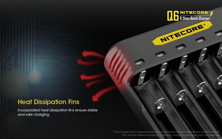 Ładowarka do akumulatorów - Nitecore Q6
