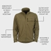 Kurtka - Snugpak Cyclone Soft Shell - Olive