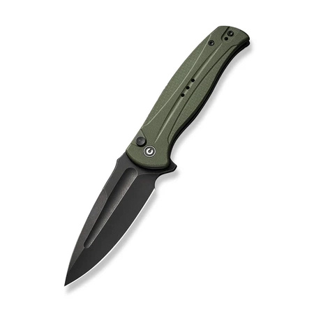 Nóż składany Civivi Incindie OD Green G10, Black Stonewashed (C23053-2)