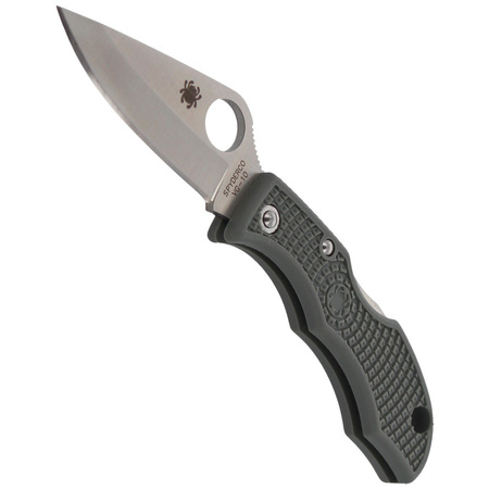 Nóż składany Spyderco Ladybug 3 Foliage Green FRN Plain - LFGP3