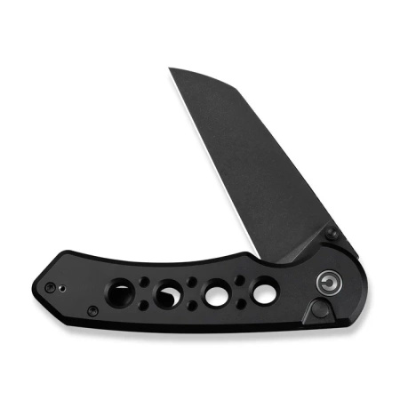 Nóż składany Civivi Pragma Prime Black Aluminium, Black Stonewashed 14C28N (C24067-1)