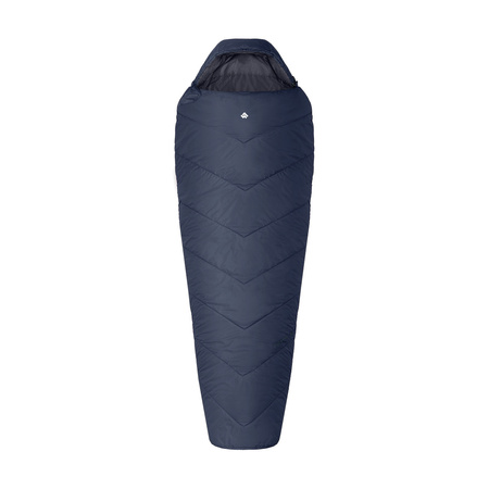 Alpinus - Śpiwór Fiber Pro 1100 dla leworęcznych - szary