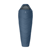 Alpinus - Śpiwór Fiber Pro WS 1300 dla praworęcznych - szałwiowy