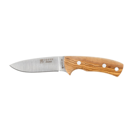 Nóż bushcraft Corzo CO25 - Joker - Drzewo oliwne
