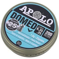 Apolo - Śrut Domed 6.35 mm, 200 szt. 1.60g/25.0gr (13501)