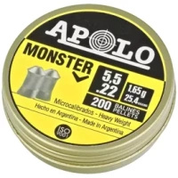 Apolo - Śrut Monster 5.52 mm, 200 szt. 1.65g/25.4gr (19931-2)