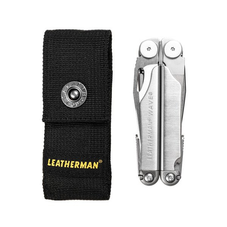 Multitool Leatherman Wave Plus (832524) stainless - 18 narzędzi