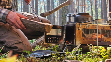 Bushmen - Mata ognioodporna Fastfold Fire Mat 39x95 cm