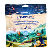Lyommy - Żywność liofilizowana Kurczak w sosie serowo-porowym z makaronem bezglutenowym 500 g