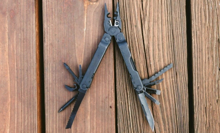 Multitool Leatherman Super Tool 300 Eod Black (831368) - Molle Brown - 19 narzędzi