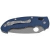 Nóż składany Spyderco Manix 2 XL Cobalt Blue, Satin CPM SPY27 by Eric Glesser (C95GPCBL2)