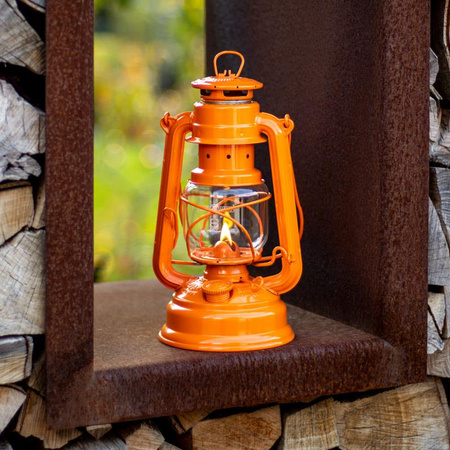 Lampa naftowa - Feuerhand Hurricane Lantern 276 - Pastel Orange