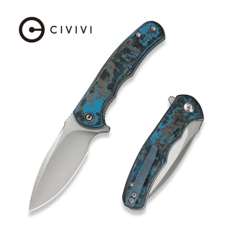 Nóż składany Civivi Mini Praxis LE Arctic Storm Fat Carbon, Satin CPM S35VN (C18026CB-1)