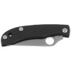 Nóż składany Spyderco Honeybee Black G10, Satin 12C27 (C137GBKP)