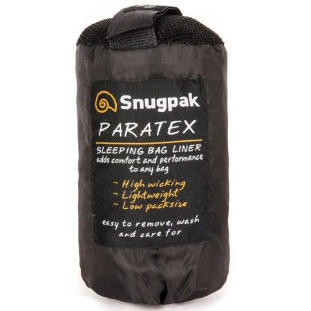 Wkładka do śpiwora - Snugpak Paratex Liner - Czarna