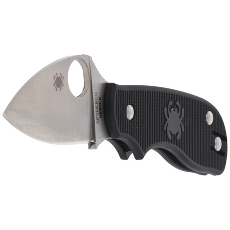 Nóż składany Spyderco Squeak Lightweight Black Plain - C154PBK