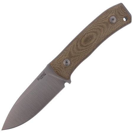 Nóż LionSteel Bushcraft Green Canvas Micarta (M4 CVG)