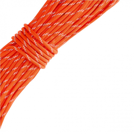 EDCX - Linka Paracord Type III 550 Reflective 30 m soft orange