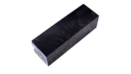 Drewno Stabilizowane Brzoza Karelska X-CUT - Black - Bloczek