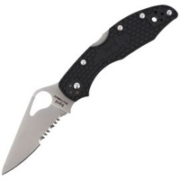 Nóż składany Spyderco Byrd Meadowlark 2 FRN Black Combination (BY04PSBK2)